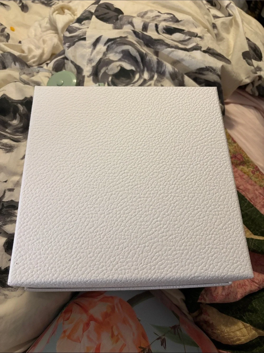 Dior White Box with Gold Logo